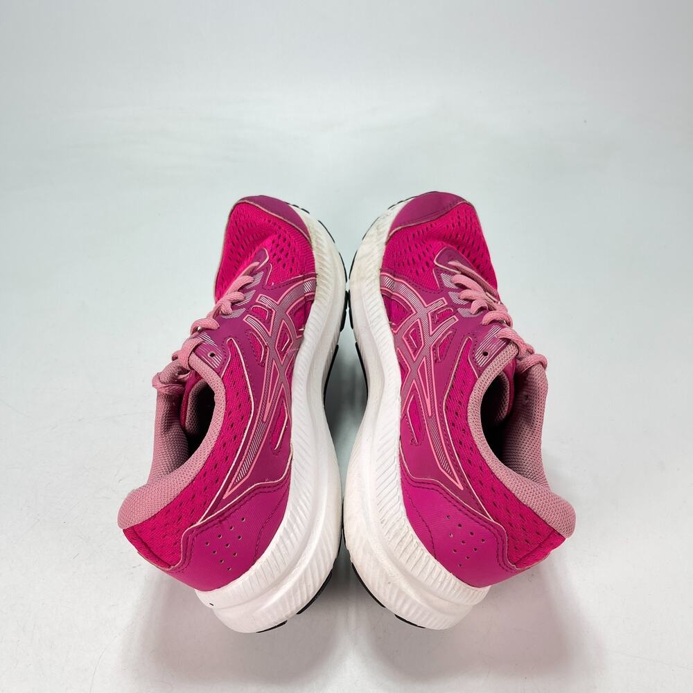 ASICS Gel-Contend 8 Pink Rave Pure Silver Running Shoes 1012B320 Women's Size 8 - Picture 5 of 8